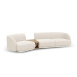 Modulaarinen sohva &#39;miley&#39; beige, boucle, vasen