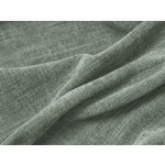 Corner sofa 'martina' moss green, structured fabric, left