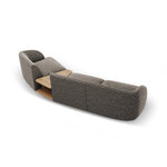 Modulaarinen sohva &quot;miley&quot; harmaa, chenille, parempi