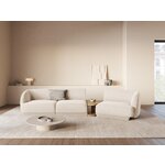Modular sofa 'miley' ivory, chenille, right