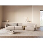 Modular sofa 'miley' beige, chenille, right