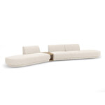 Modulaarinen sohva &quot;miley&quot; beige, boucle, vasen