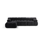 Corner sofa (bellis) 282x155 graphite, boucle, left