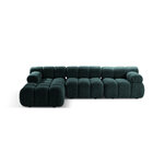 Corner sofa (bellis) 282x155 petrol, boucle, left