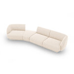 Modulaarinen sohva &#39;miley&#39; vaalea beige, chenille, vasen