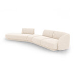 Modulaarinen sohva &#39;miley&#39; vaalea beige, chenille, vasen