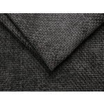 Panorama corner sofa 'lupine' dark grey, chenille, right