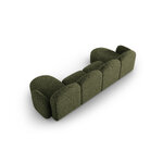 Panoramic sofa &#39;blair&#39; green, chenille