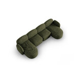 Panoramic sofa &#39;blair&#39; green, chenille