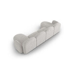 Panoramic sofa &#39;blair&#39; grey, chenille