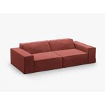 Vyšninės raudonos spalvos sofa „Jodie“ (micadoni)