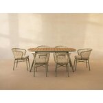 Dārza ēdamgalds Niublau (Micadoni) 180x90