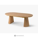 Раздвижной обеденный стол из дуба Mana (Micadoni) 210-300 см