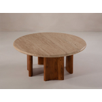 Круглый журнальный столик Клео (микадони)