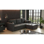 Светло-серый угловой диван-кровать (josua l) комфорт