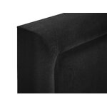 Bed (menars) palaces de france black, velvet, 60x140x200