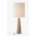 Smėlio spalvos stalo lempa (aaron)