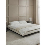 Light beige bed (meya)180x200