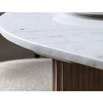 Marble dining table marmo (gallery direct)200x90