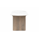 Marble dining table marmo (gallery direct)200x90
