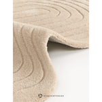 Бежевый шерстяной ковер 113x180 см (Ализа)