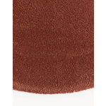 Ovāls Terrkota krāsas vilnas paklājs (Kadey) 120x180