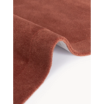 Ovāls Terrkota krāsas vilnas paklājs (Kadey) 120x180