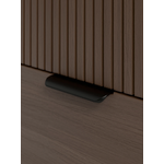 Tamsiai ruda aukšta spintelė (Sato)