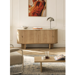 Light brown low cabinet (Zumi)