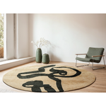 Ümmargune Mustriga Vaip Ribbon (Louis de Poortere)D=240