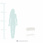 Baltas vazonas Madelyn (Bizzotto)