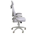 Light gray office chair (angel cerda)
