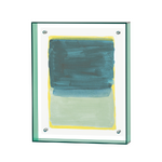 Синяя фоторамка Линда (городская природа)