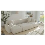 Beež U-Kujuline Diivanvoodi (Denver U) Komfort