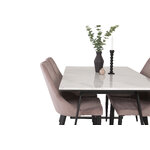 Rectangular dining set (estelle, leone)