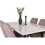 Rectangular dining set (estelle, leone)