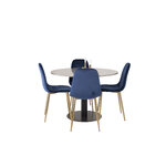 Round dining set (razzia, polar)