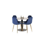 Round dining set (razzia, polar)