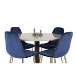 Round dining set (razzia, polar)