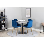 Round dining set (razzia, polar)