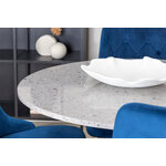 Round dining set (razzia, velvet deluxe)