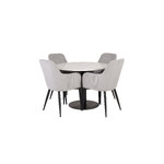 Round dining set (razzia, comfort)