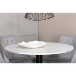 Round dining set (razzia, velvet deluxe)