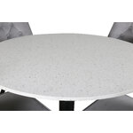 Round dining set (razzia, velvet deluxe)