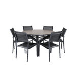 Round Garden Furniture Set (Llama, Santorini)