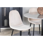 Round dining set (razzia, polar)