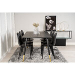 Rectangular dining set (dip, polar)