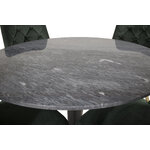 Round dining set (estelle, velvet deluxe)