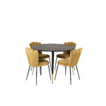 Round dining set (dip, limhamn)