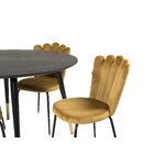 Round dining set (dip, limhamn)